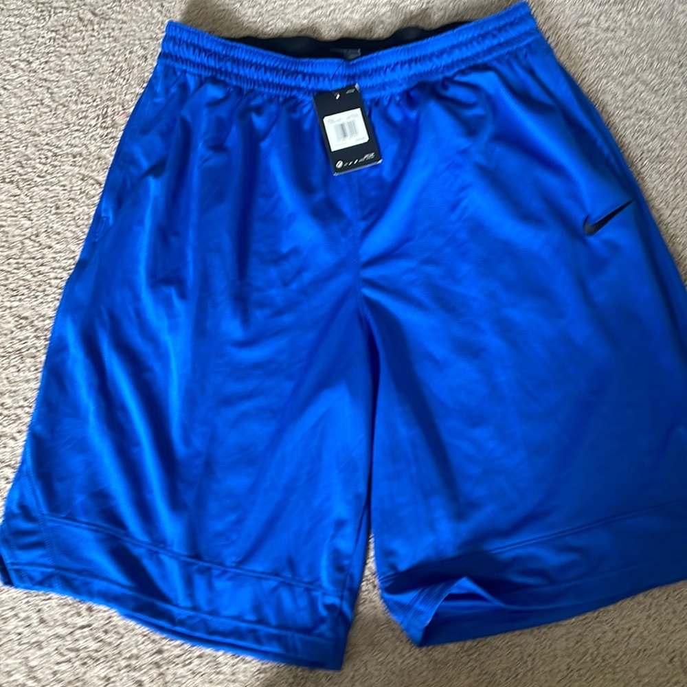 XXL-Tall Blue Nike Dry Fit Athletic Shorts